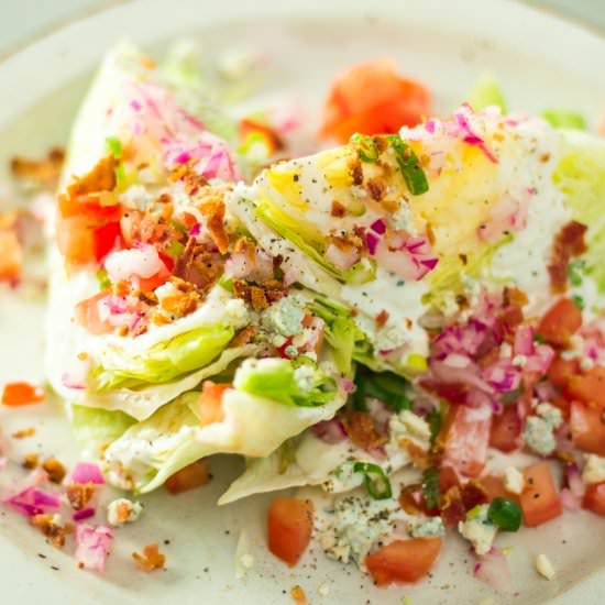 Loaded Iceberg Wedge Salad