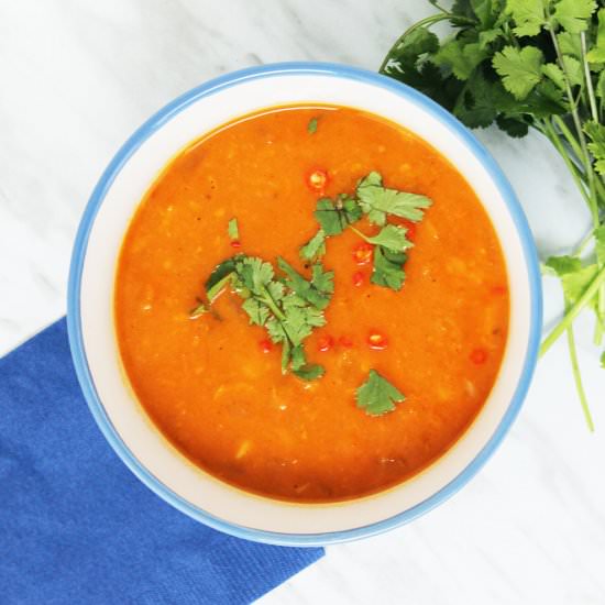 Roasted Sweet Potato Soup
