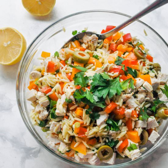 Chicken Orzo Salad