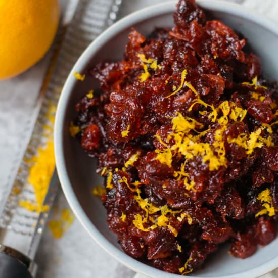 Baked Cranberry Sauce