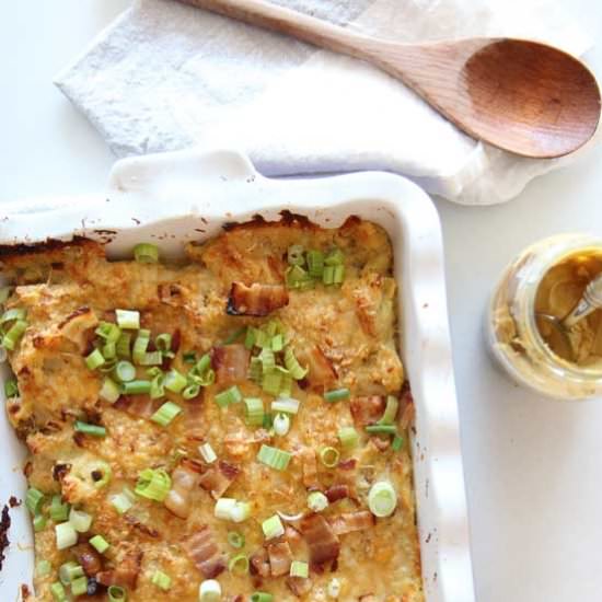 Bacon Gruyere Mashed Potato
