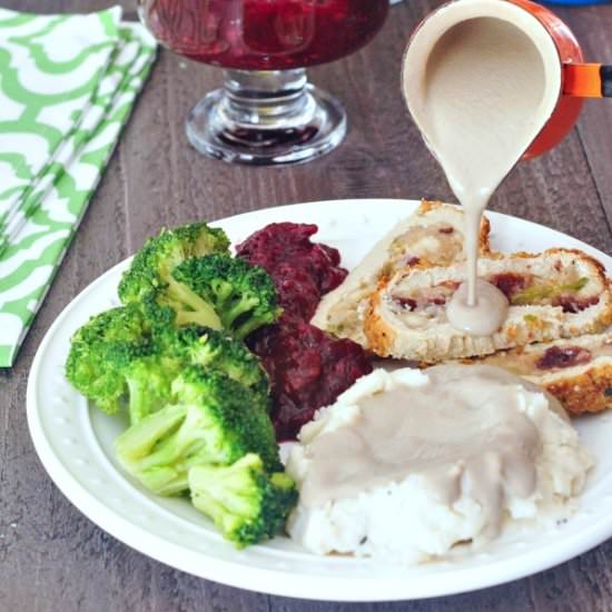 Savory Shiitake Rosemary Gravy