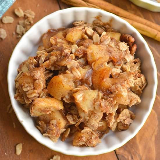Pumpkin Spice Apple Crisp