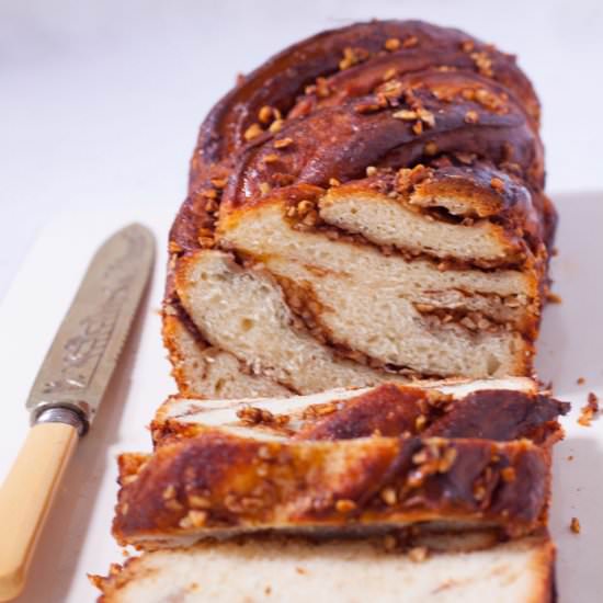 Cinnamon and Nut Babka