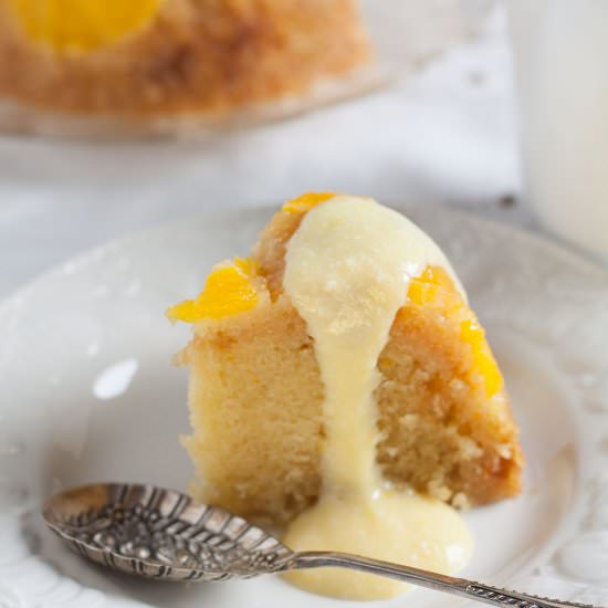 Orange and Stem Ginger Pudding