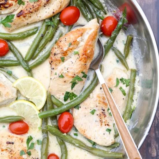 Green Bean Chicken Skillet