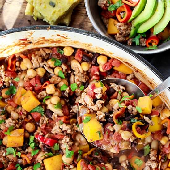Asian-Spiced Pork Chili