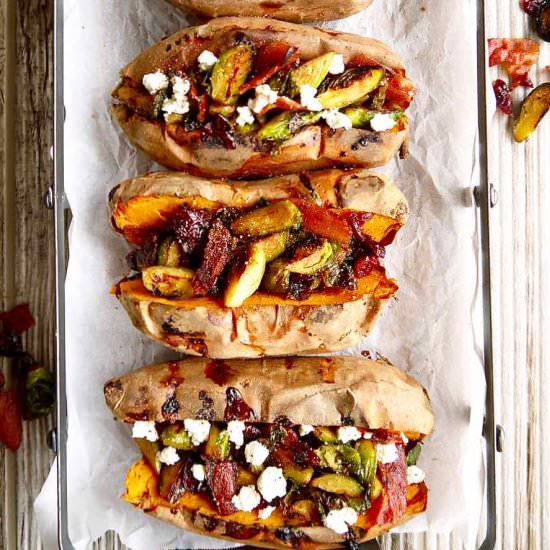Primal Stuffed Sweet Potatoes