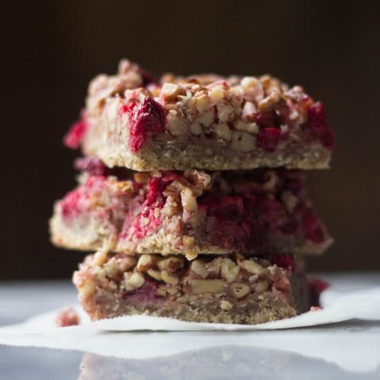 Cranberry Pecan Pie Bars
