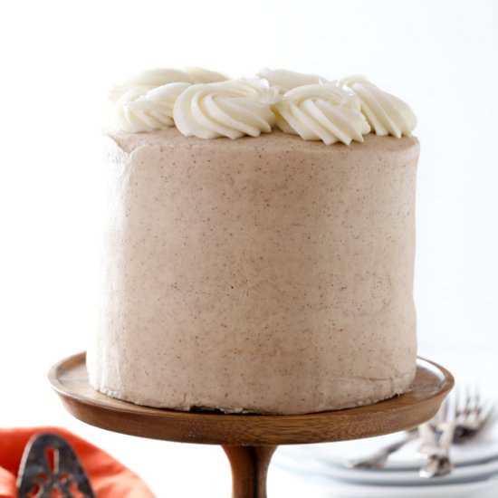 pumpkin layer cake