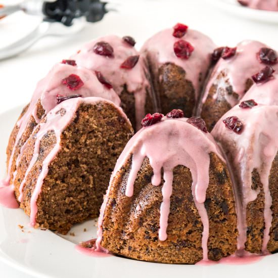 Chocolate Cranberry Cake