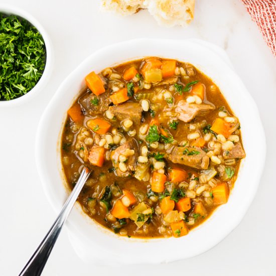 Beef Barley Soup