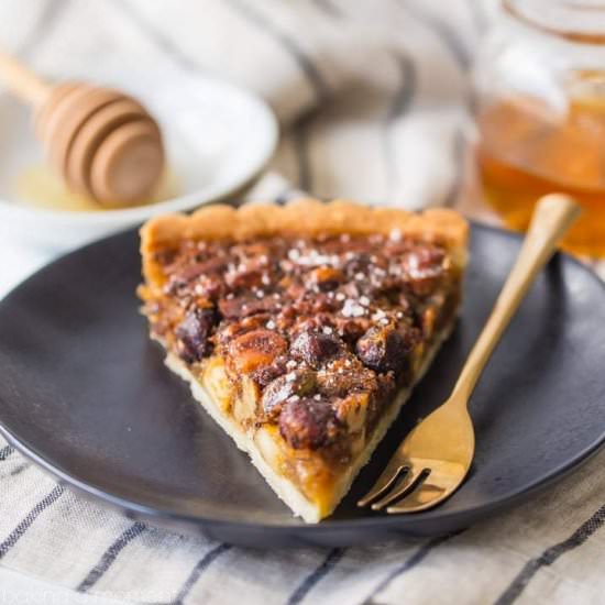 Salted Honey Nut Tart
