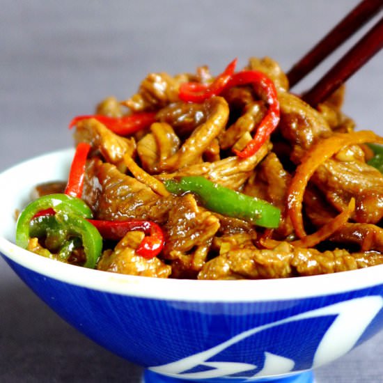 Spicy Orange Beef Stir-Fry