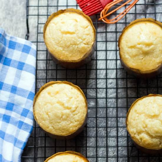 Lemon Cream Cheese Muffins