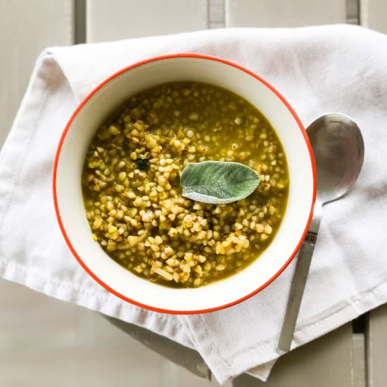 Buckwheat risotto