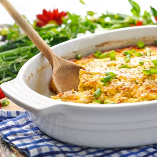 Overnight Easy Breakfast Casserole