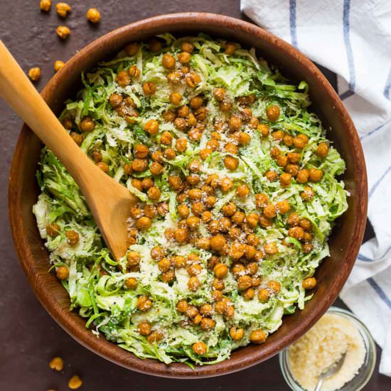 Shaved Brussels Sprouts Salad