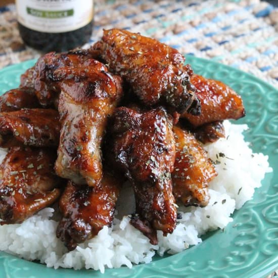 Slow Cooker Sweet & Spicy Wings