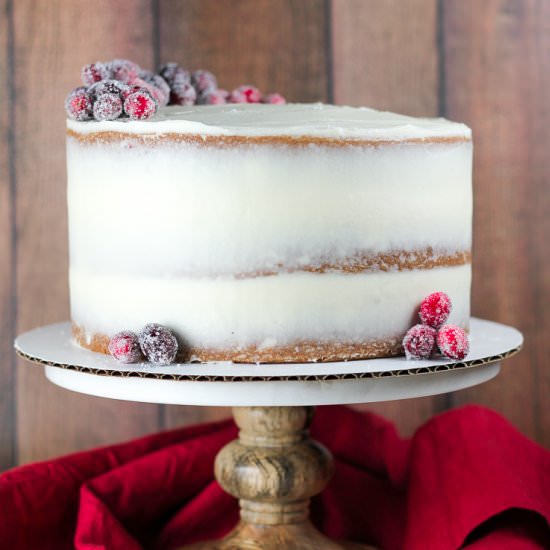 Cranberry Apple Cake