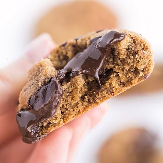 Wholesome Nut Butter Chocolate Chip Cookies
