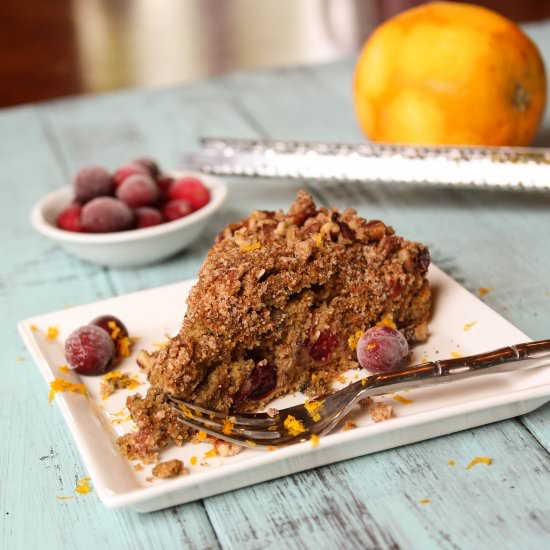 Cranberry Orange Coffee Cake