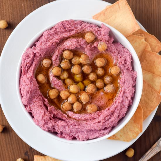 Purple Passion Hummus
