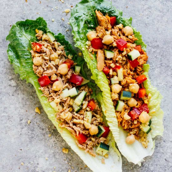 Tuna Lettuce Wraps