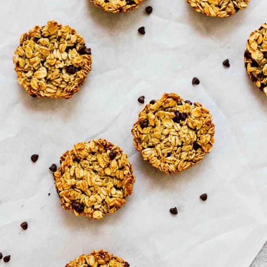 Banana Chocolate Chip Baked Oatmeal
