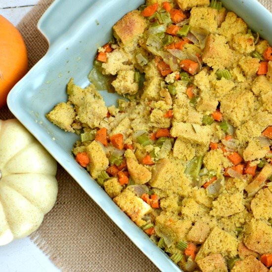 Cornbread Stuffing- Gluten Free