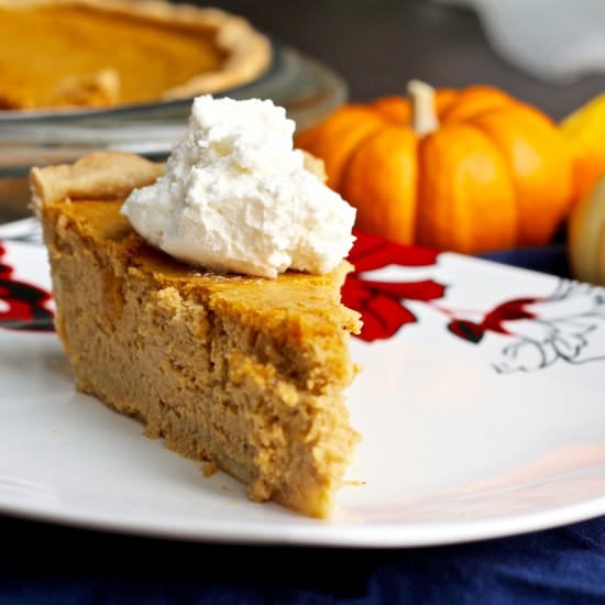 Cream Cheese Pumpkin Pie