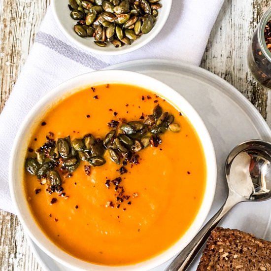 Roasted Squash & Coconut Soup
