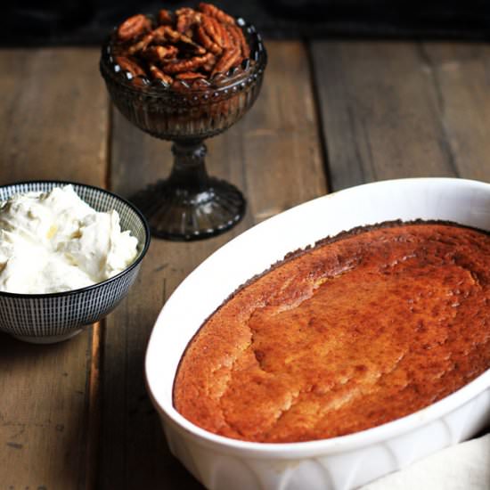 Spiced Pumpkin Soufflé