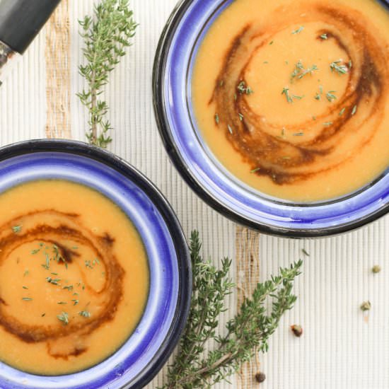 Carrot Parsnip Soup