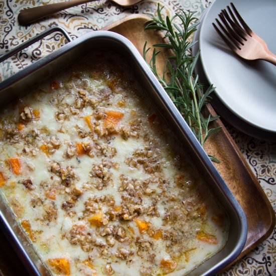 Butternut Squash Gratin