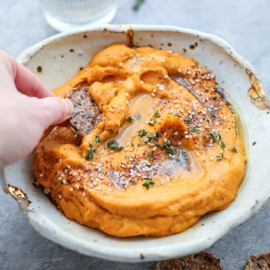 Sweet Potato Hummus