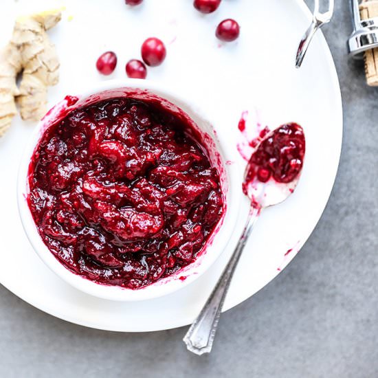 Ginger Cranberry Sauce