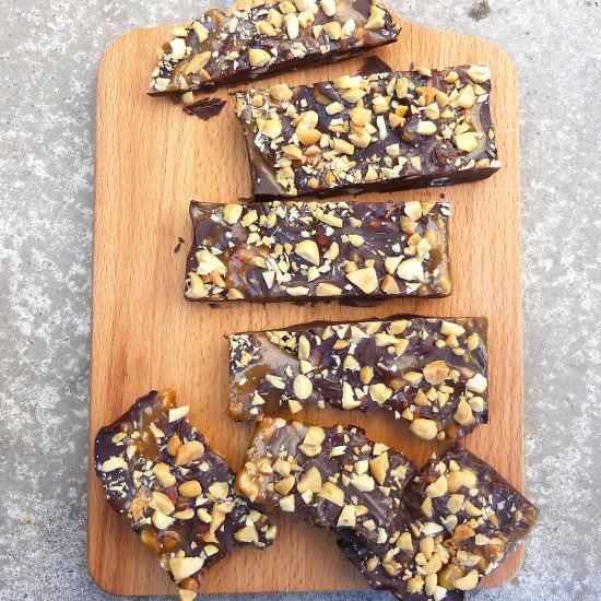 Chocolate Peanut Butter Bark