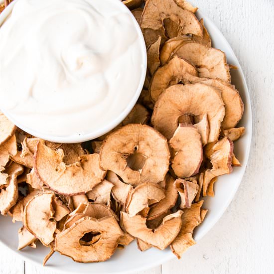 Apple Chips and Dip