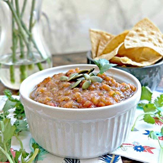 Chipotle Pumpkin Salsa