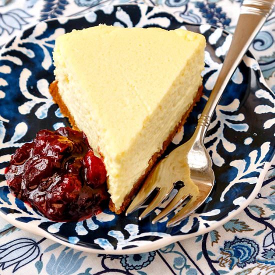 Roasted Corn Cheesecake