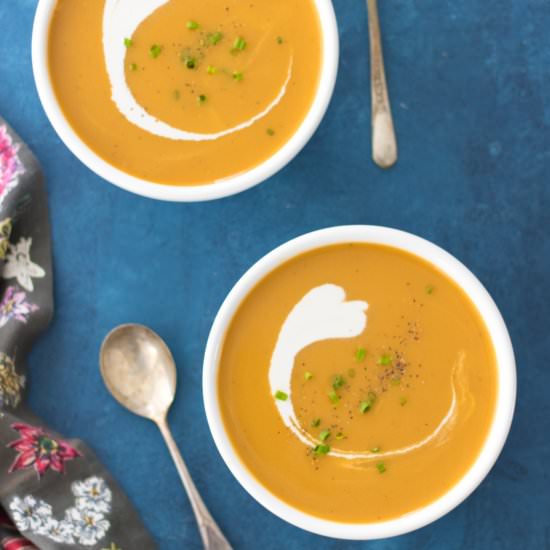 Easy Vegan Butternut Squash Soup