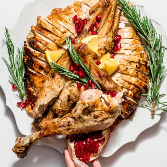 Spatchcock Roast Turkey Recipe