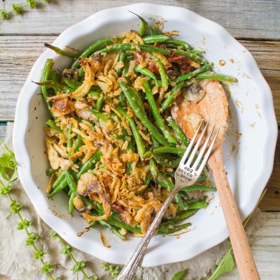 Creamy Green Bean Casserole