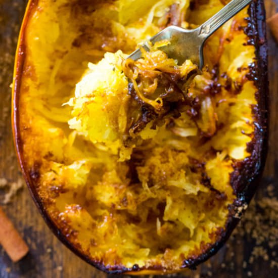 Brown Sugar Spaghetti Squash