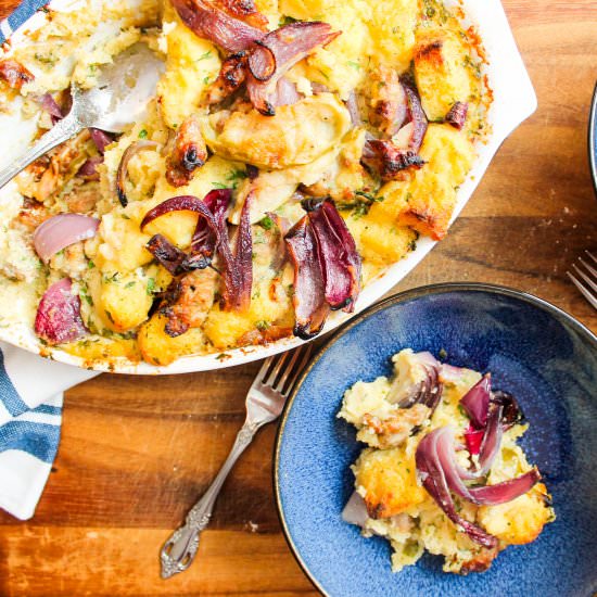 Sausage Apple & Cornbread Stuffing