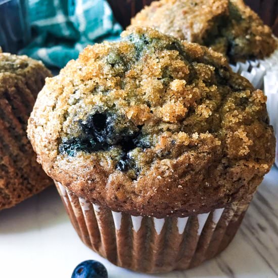 Pumpkin Blueberry Muffins