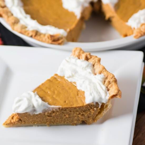 Super Easy Pumpkin Pie