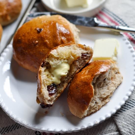 Cranberry Walnut Rolls