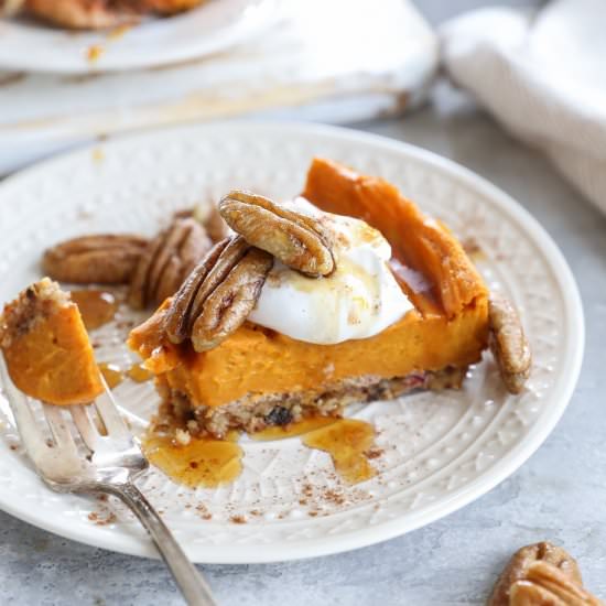 Vegan Sweet Potato Pie